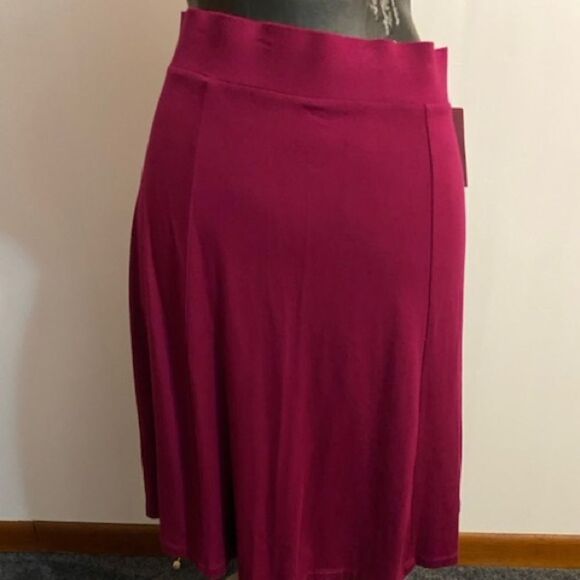 Merona  Forever Berry pullover skirt, size L - Picture 1 of 3
